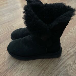 UGG Black Suede Boots